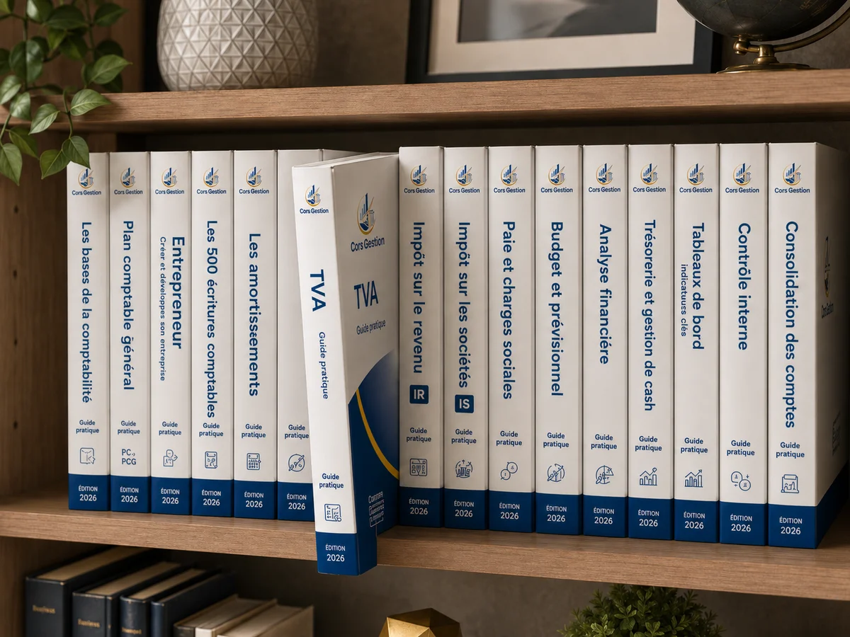 Bibliothèque professionnelle de 50 ouvrages CorsGestion